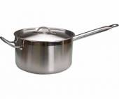 Сотейник 5,1л нерж. двойное дно крышка индукция MGSteel 19150