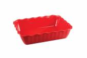 Салатник 4л 330х265х80мм с волнистыми краями красный Рс 54857 422108204 /14/ Салатник 4л 330х265х80мм с волнистыми краями красный Рс 54857 422108204 /14/