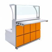 Мармит первых блюд 3-конфорочный индукционный Domino Luxstahl МПИ (С)-1500 Premium