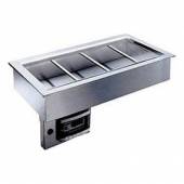 Салат-бар холодильный встраиваемый 4хGN 1/1-150 нерж. Kocateq RF4 7083 Салат-бар холодильный встраиваемый 4хGN 1/1-150 нерж. Kocateq RF4 7083