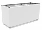 Ларь морозильный Frostor Gellar FG 600 C v25 серый с прямым стеклом