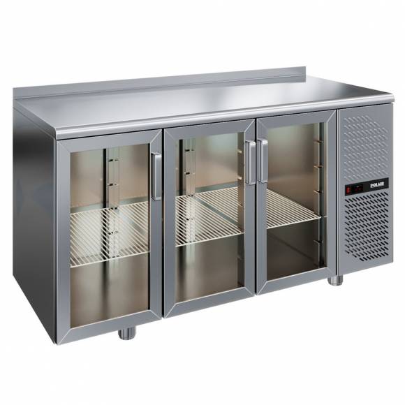 Стол холодильный 3-дверный Grande Polair TD3GN-G GN1/1 стекл. двери динамика
