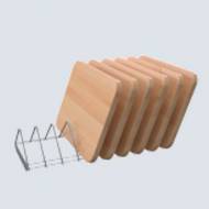 Комплект полки для досок шкафа ШЗДП-4-1200-02