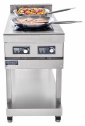 Плита индукционная 2-х конфорочная Abat КИП-29П-3,5-01 900 серия