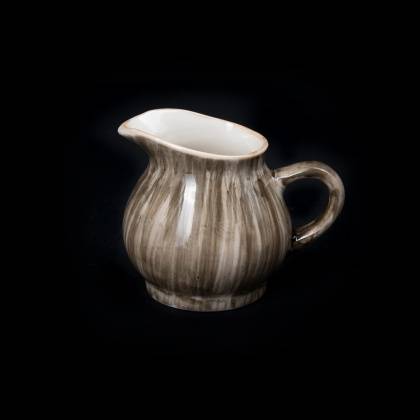 Молочник 125мл Corone Nature серо-коричневый /48/