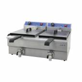 Фритюрница 16л+16л Airhot EF16+16 с краном Фритюрница 16л+16л Airhot EF16+16 с краном