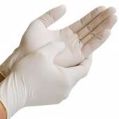 Перчатки одноразовые латексные "L" неопудр. 100 шт/уп.(50пар) /1/1000/ 63762