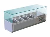 Витрина холодильная для ингредиентов пиццы настольная COOLEQ VRX 1200/380 Витрина холодильная для ингредиентов пиццы настольная COOLEQ VRX 1200/380