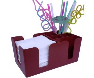 Барный организатор 6 ячеек 1774 красный 51512 /6/