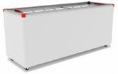 Ларь морозильный Frostor Gellar FG 700 C v25 красный с прямым стеклом