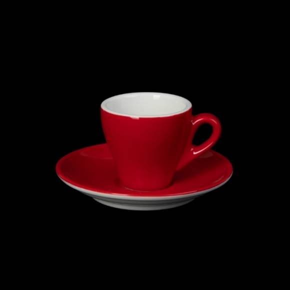 Кофейная пара 80мл Corone Gusto красная фк1732