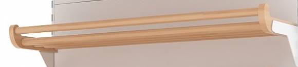 Полка деревянная 85х300х1000 с кронштейном МХМ Купец 324712.002