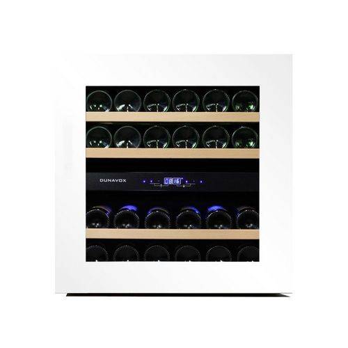 Винный шкаф компрессорный встраиваемый DUNAVOX DAB-25.62DW.TO 2 температурные зоны