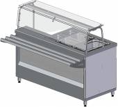 Прилавок-мармит вторых блюд МХМ ПМВЭ15У универсальный 100115008 Прилавок-мармит вторых блюд МХМ ПМВЭ15У универсальный 100115008