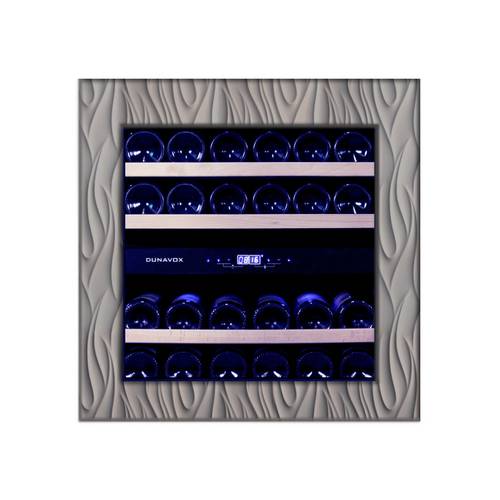 Винный шкаф компрессорный встраиваемый DUNAVOX DAB-25.62DOP.TO 2 температурные зоны