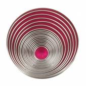 Набор кондитерских форм «Кольца» Dmax=95 Dmin=20мм 11шт. металл 47316-10