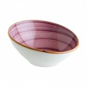 Салатник 850 мл 220 мм скошенный край Aura Blackberry Bonna ABBVNT22KS