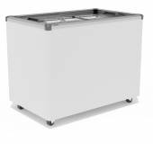 Ларь морозильный Frostor Gellar FG 350 C v25 серый с прямым стеклом