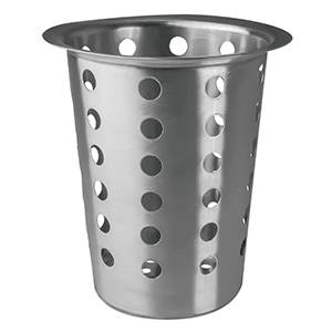 Емкость для столовых приборов (стакан перфорир.) 120х140мм нерж. перфорир. Индия FC2 04150159 Емкость для столовых приборов (стакан перфорир.) 120х140мм нерж. перфорир. Индия FC2 04150159