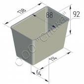 Форма для хлеба Спика 3 Л 138х88х92 3 секции Форма для хлеба Спика 3 Л 138х88х92 3 секции