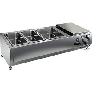 Витрина холод. настольная открытая Hicold VRTO 1000 вместимость 2 x GN1/3 + 1 x GN1/2 Витрина холод. настольная открытая Hicold VRTO 1000 вместимость 2 x GN1/3 + 1 x GN1/2