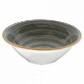 Салатник конусный 20см 900мл фарфор Gourmet Aura Space Bonna ASCGRM20KS b