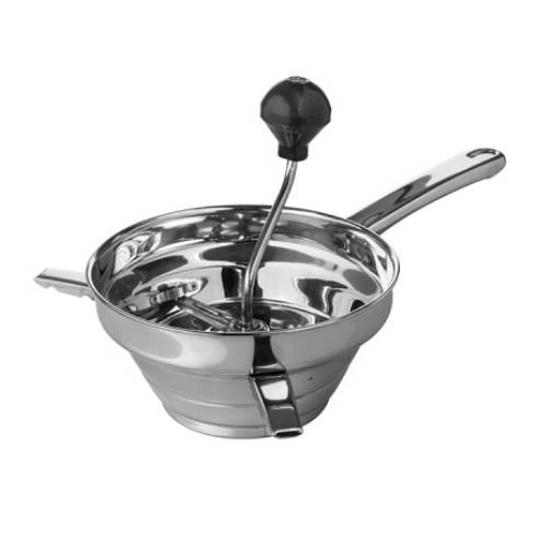 Машинка для протирки пюре 5 дисков «Проотель» PM475; сталь нерж.; D=185/105, H=94мм; металлич. Машинка для протирки пюре 5 дисков «Проотель» PM475; сталь нерж.; D=185/105, H=94мм; металлич.