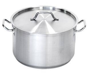 Кастрюля нерж.  3,3л MGSteel Proff 20403 (d=20см h=10,5см)  45780