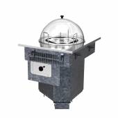 Прилавок диспенсер для тарелок тепловой встраиваемый RD20D Drop In 570x700x880мм