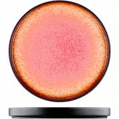 Тарелка «Агат» 250мм фарфор красный 03013266 A22656W764Y80 /1/12/