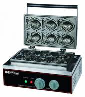 Вафельница Hurakan HKN-GES6F для вафель с начинками (тайяки)