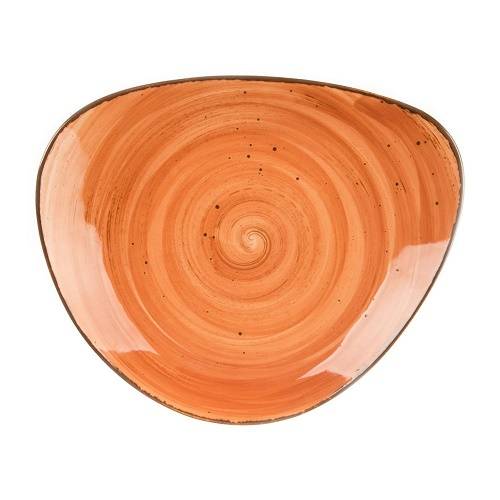 Тарелка 280х230мм фарфор Fusion Brown Shore P.L.  81223211 /6/