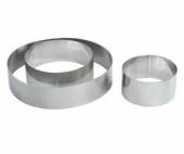 Форма для выкладки/выпечки Круг 100мм нерж. Высота 45мм MGSteel CRR10