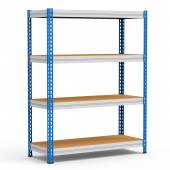 Стеллаж МКФ 18504-2,0 4 полки 1830*508*2000 Стеллаж МКФ 18504-2,0 4 полки 1830*508*2000