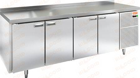 Стол морозильный Hicold  SN1111/BT W 4 двери, корпус пластификат