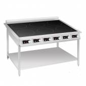 Плита индукционная 900 серии INDOKOR IN3500-6PRO шестиконфорочная на подставке Плита индукционная 900 серии INDOKOR IN3500-6PRO шестиконфорочная на подставке