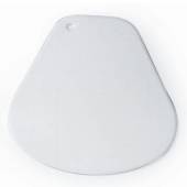 Скребок 150х150мм для теста мягкий Martellato 50RTV2