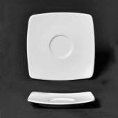 Блюдце квадратное 120х120мм Башкирский Фарфор (0803120) ИБК 03.120 381164 /12/