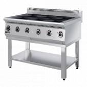 Плита электрическая на подставке 6 конфорок МХМ ПЭ67П-02