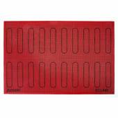 Коврик силиконовый "Eclair" 60х40см с рисунком 125х25мм, перфорированный ECL20 Коврик силиконовый "Eclair" 60х40см с рисунком 125х25мм, перфорированный ECL20