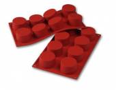 Форма силиконовая "Цилиндр" 30*17,5 8ячеек (d6h3.5) P.L. (81200433) D-028 Форма силиконовая "Цилиндр" 30*17,5 8ячеек (d6h3.5) P.L. (81200433) D-028