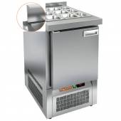 Стол холодильный для салатов (саладетта) Hicold SLE3-1GN с крышкой