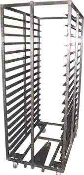 Стеллаж загрузочный для печи ротационной Forni Fiorini ROTOR 18 уровней