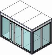 Камера холодильная со стеклопакетами Polair КХН- 11,02 3160х1960х2200 (стекл. 2-дверь по стор. 3160) Камера холодильная со стеклопакетами Polair КХН- 11,02 3160х1960х2200 (стекл. 2-дверь по стор. 3160)