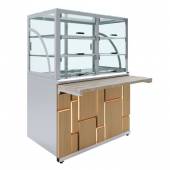 Прилавок холодильный Megapolis Luxstahl ПХК (С)-1200 Premium