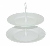 Этажерка 2-х ярусная d=24/27см Trianon Arcoroc 80102 34814 /1/ Этажерка 2-х ярусная d=24/27см Trianon Arcoroc 80102 34814 /1/