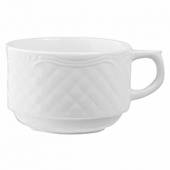 Чашка чайная 190мл Афродита Lubiana фарфор D=8, H=5.5, L=10см 2606-white 03140441