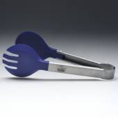 Щипцы универсальные вилка+лопатка круглая 200мм нерж. пластик YX518-7 кт1354