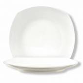 Тарелка квадратная с закругленным краем d=200мм  P.L.- "Black Label" F0009-8  99004050 /6/