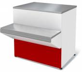 Прилавок Илеть NEW 900 расчетно-кассовый неохлаждаемый МХМ 695133.001-ц